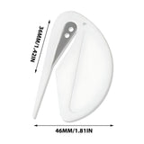 Letter Opener Envelope Slitter, Envelope Opener, Mail Opener, Wrapping Paper Cutter, Package Opener White