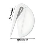 Letter Opener Envelope Slitter, Envelope Opener, Mail Opener, Wrapping Paper Cutter, Package Opener White
