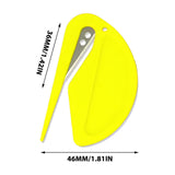 Letter Opener Envelope Slitter, Envelope Opener, Mail Opener, Wrapping Paper Cutter, Package Opener Yellow