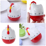 Timer Kitchen Chicken Cooking Baking Egg Alarm Countdown Timers Manual Chef 60 Kids Reminder Up Wind Mechanical Pattern - 45-Degree Angle