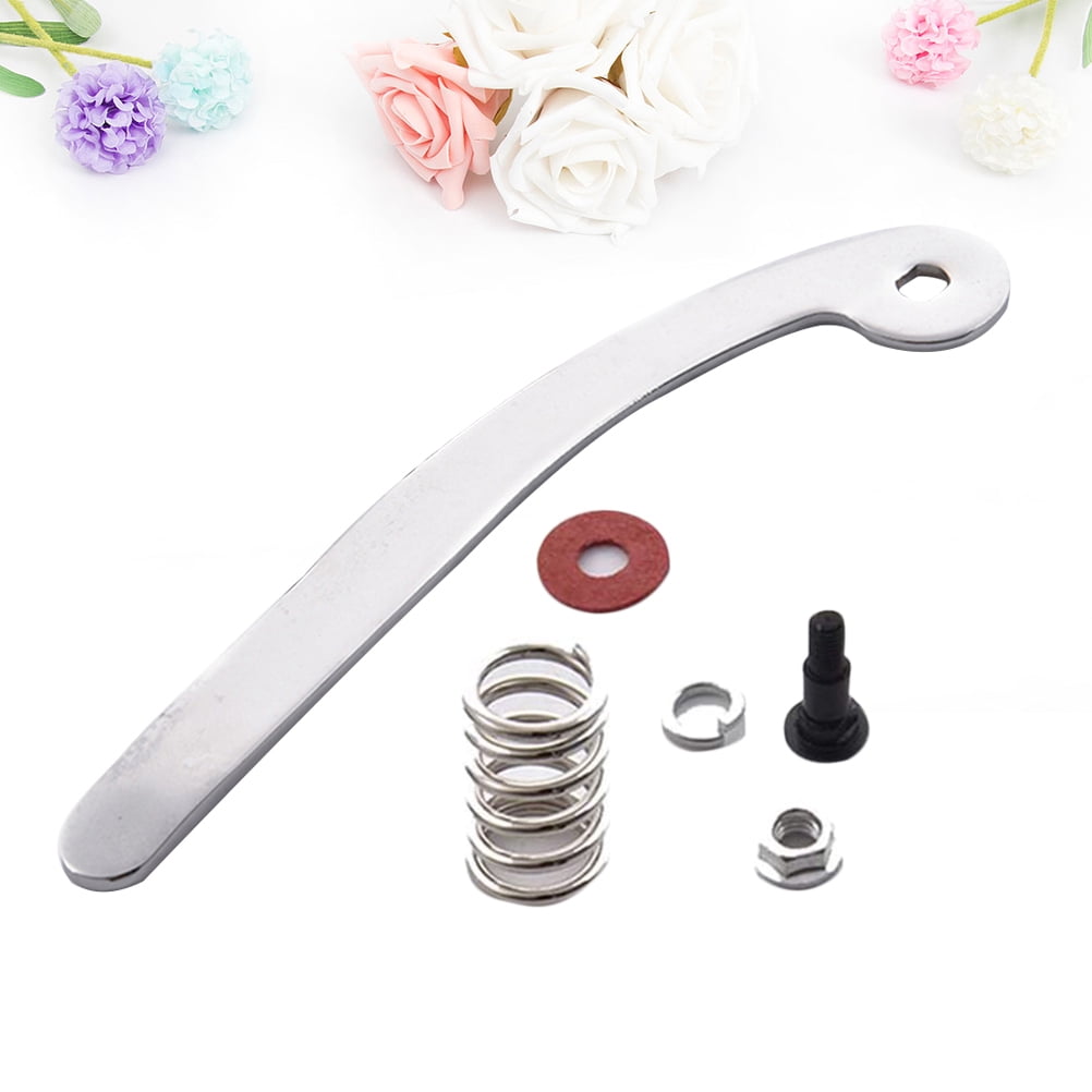 Replacement Guitar Whammy Bar Tremolo Vibrato Bridge Tailpiece Compatible for Bigsby (Silver, Random Color Accessories)