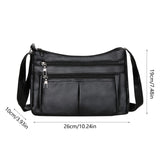 Purses for Women Soft PU Leather Shoulder Bag Ladies Crossbody Purse and handbags Lightweight Pocketbook Black