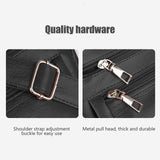 Purses for Women Soft PU Leather Shoulder Bag Ladies Crossbody Purse and handbags Lightweight Pocketbook Black - Rear View