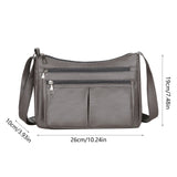Purses for Women Soft PU Leather Shoulder Bag Ladies Crossbody Purse and handbags Lightweight Pocketbook Gray