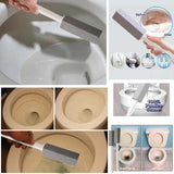 Toilet Cleaner Hard Water Build Up Remover with Ergonomic Handle, Toilet Bowl Stain Ring Remover, Pumice Cleaning Stone with Handle for Kitchen/Bathroom/Pool/Household Cleaning