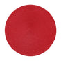 Round Braided Placemats Table Mats for Dining Tables Woven Washable Non-Slip Place mats 15 inch C