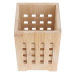 Chopsticks Holder with Holes, Cutlery Organizer Drying Rack, Kitchen Utensil Storage Canister, Tableware Drying Bucket