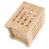 Chopsticks Holder with Holes, Cutlery Organizer Drying Rack, Kitchen Utensil Storage Canister, Tableware Drying Bucket