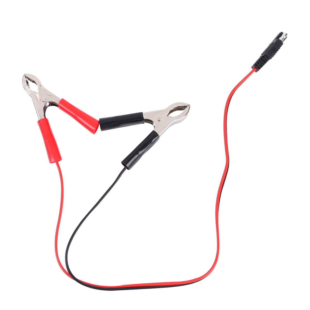 SAE to Alligator Clips Adapter PVC 2Pack for Car Battery and Power Supply