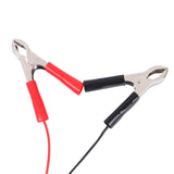 SAE to Alligator Clips Adapter PVC 2Pack for Car Battery and Power Supply