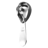 Coffee Scoop Stainless Steel Coffee Measuring Spoon Tablespoon Coffee Scoop Short Handle Measuring Spoon for Ground Coffee Tea Sugar Flour Coffee Scoop (30ml) A