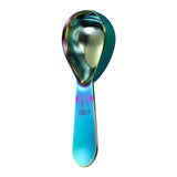 Coffee Scoop Stainless Steel Coffee Measuring Spoon Tablespoon Coffee Scoop Short Handle Measuring Spoon for Ground Coffee Tea Sugar Flour Coffee Scoop (30ml) D