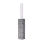 Pumice Stone for Toilet Cleaning, Extra Long Handle Pumice Stone for Toilet Bowl Ring Removal, Bathroom Cleaning Tool for Effective Stain Removal A