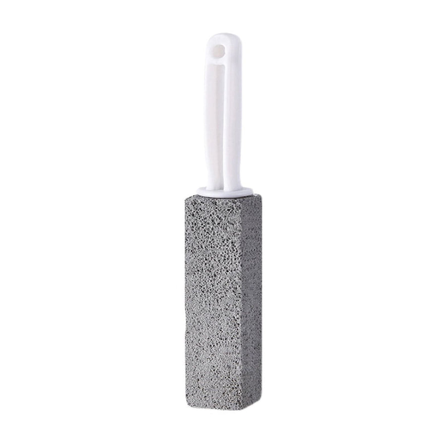 Pumice Stone for Toilet Cleaning, Extra Long Handle Pumice Stone for Toilet Bowl Ring Removal, Bathroom Cleaning Tool for Effective Stain Removal A