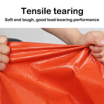 Heavy Duty Tarp Cover, Thick Tarps Waterproof Tear and Rip Proof UV Resistant Tarpaulin with Reinforced Grommets and Edges Blue