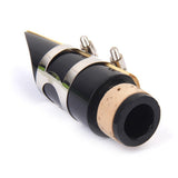 Clarinet Mouthpiece with Cleaning Kit (Black) Black