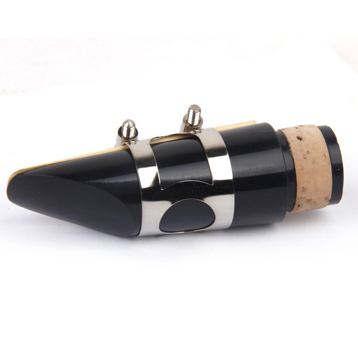 Clarinet Mouthpiece with Cleaning Kit (Black) Black