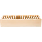 Gift Ribbon Storage Holder Wooden Box Flower Wrapping Ribbon Holder Organizer