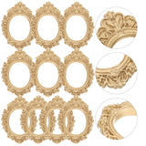 10 Pcs Golden Photo Frame Mini Vintage Picture Frames Antique