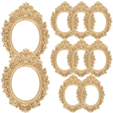 10 Pcs Golden Photo Frame Mini Vintage Picture Frames Antique - Close-Up Angle