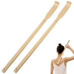Bamboo Back Scratcher for Adults, Back Scratcher Massage Tool, Back Scratcher Rake Itching Relief Body Relaxation Massager Multicolor