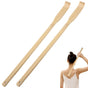 Bamboo Back Scratcher for Adults, Back Scratcher Massage Tool, Back Scratcher Rake Itching Relief Body Relaxation Massager Multicolor