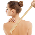 Bamboo Back Scratcher for Adults, Back Scratcher Massage Tool, Back Scratcher Rake Itching Relief Body Relaxation Massager Multicolor