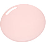 Portable Round Cutting Board Odor- Cutting Mat for Food Prep and Cooking Use
