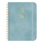2025-2026 Planner, Academic Planner 2025-2026 from July 2025, June 2026, Weekly & Monthly Planner Spiral Bound with 12 Monthly Tabs Blue