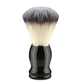 Shaving Brush for Men with Black Wood Handle, Perfect Gifts for Men, Fathers Day Christmas Halloween Gifts Multicolor