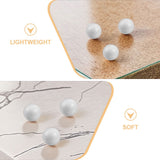 50Pcs Craft Foam Ball 3In White Sphere for Diy Crafting and Painting Home Decoration - Side View
