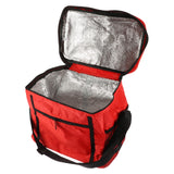 Insulated Reusable Grocery Bags Set of 1 in Red, Thermal Cooler Tote for