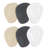 3 Pairs Gel Forefoot Pad Half Insoles for High Heels Insoles for Women - Top-Down View
