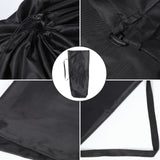 Baby Stroller Storage Bag, Portable Organizer for Single & Double Strollers, Spacious and Design - Side View