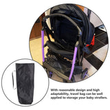 Baby Stroller Storage Bag, Portable Organizer for Single & Double Strollers, Spacious and Design