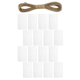 16pcs Acrylic Hanging Basket Storage Markers Labels for Easy Identification and Organization - Side View