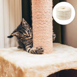 Sisal Rope Cat Scratch Post for Diy Projects 1Pack Natural