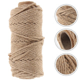 Sisal Rope Cat Scratch Post for Diy Projects 1Pack Natural - Close-Up Angle