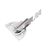 Stainless Steel Sewing Machine Binder for Fabric Edge Wrapping, Edge Binding Attachment