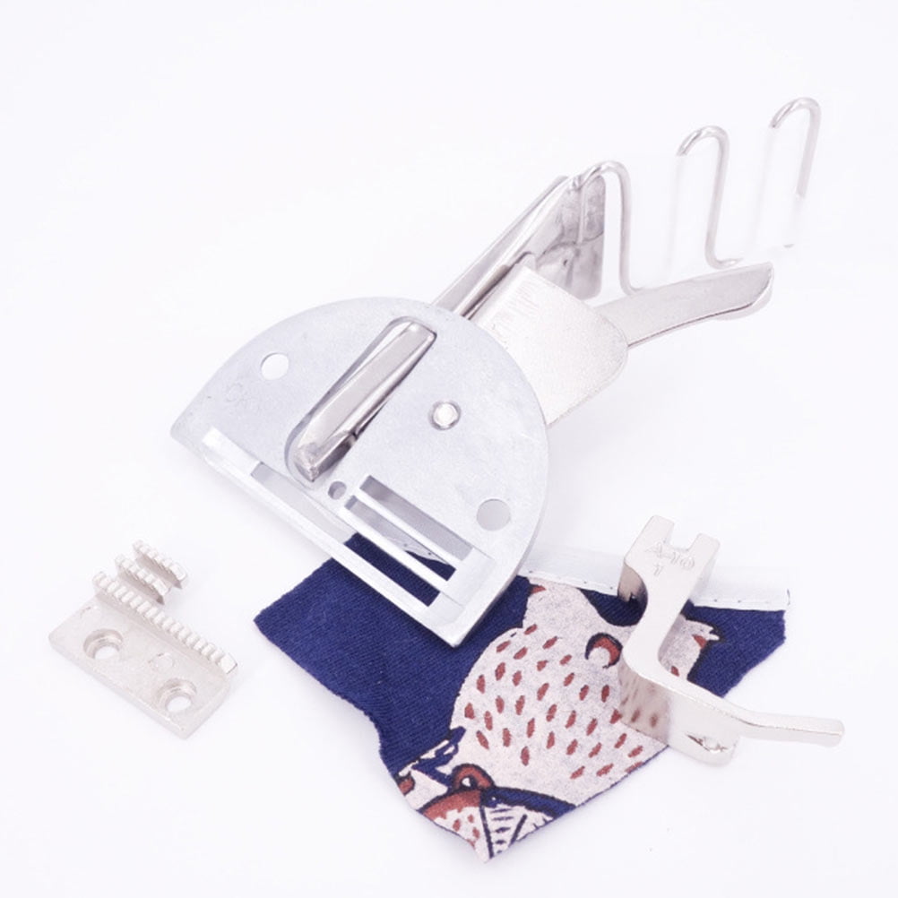 Stainless Steel Sewing Machine Binder for Fabric Edge Wrapping, Edge Binding Attachment