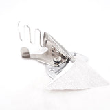 Stainless Steel Sewing Machine Binder for Fabric Edge Wrapping, Edge Binding Attachment