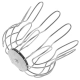 Outdoor Drain Leaf Guard Stainless Steel Silver 1Set 3.93X3.93X3.34In