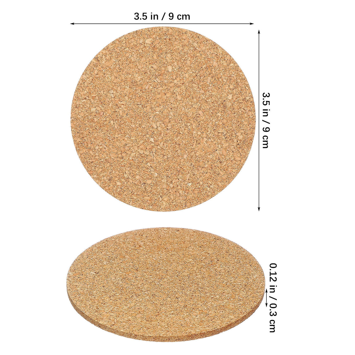 Cork Coasters Bulk Cork Coasters For Drinks 100Pcs