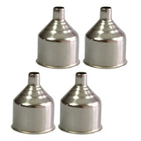4-Piece Kitchen Funnel Set, Food Grade Silicone, Easy Pouring and Storage for Cooking and Baking