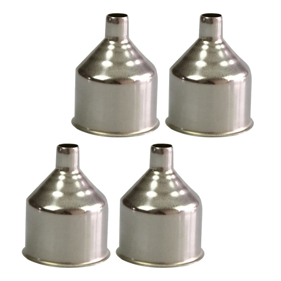 4-Piece Kitchen Funnel Set, Food Grade Silicone, Easy Pouring and Storage for Cooking and Baking