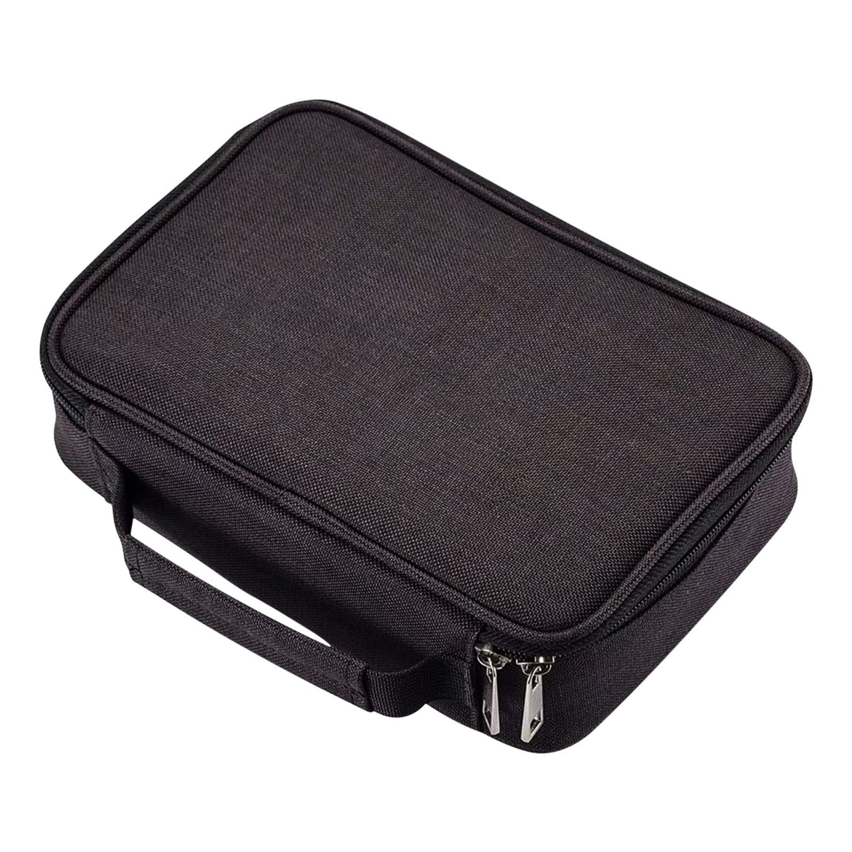 Pencil Case, 72-Slot Art Supply Organizer - Hanging Pencil Case with Ventilated Design, Storage for 72 Pens/Markers/Brushes (Portable) 9.1×5.9×2.8 in Purple