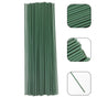 100pcs Green Floral Wire Stems for Artificial Flowers Flexible and Bendable for Arrangements