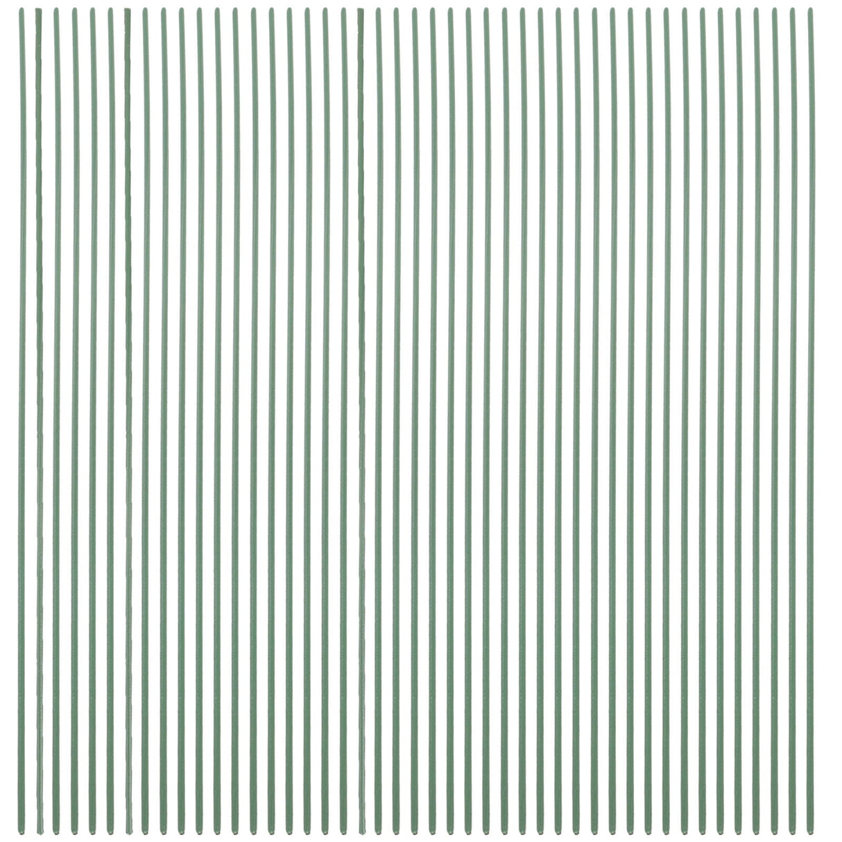 100pcs Green Floral Wire Stems for Artificial Flowers Flexible and Bendable for Arrangements