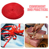 Red Thin Craft Ribbon 1 Roll for Bows, Wrapping, Decorations, Special Occasions and Crafts