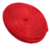 Red Thin Craft Ribbon 1 Roll for Bows, Wrapping, Decorations, Special Occasions and Crafts